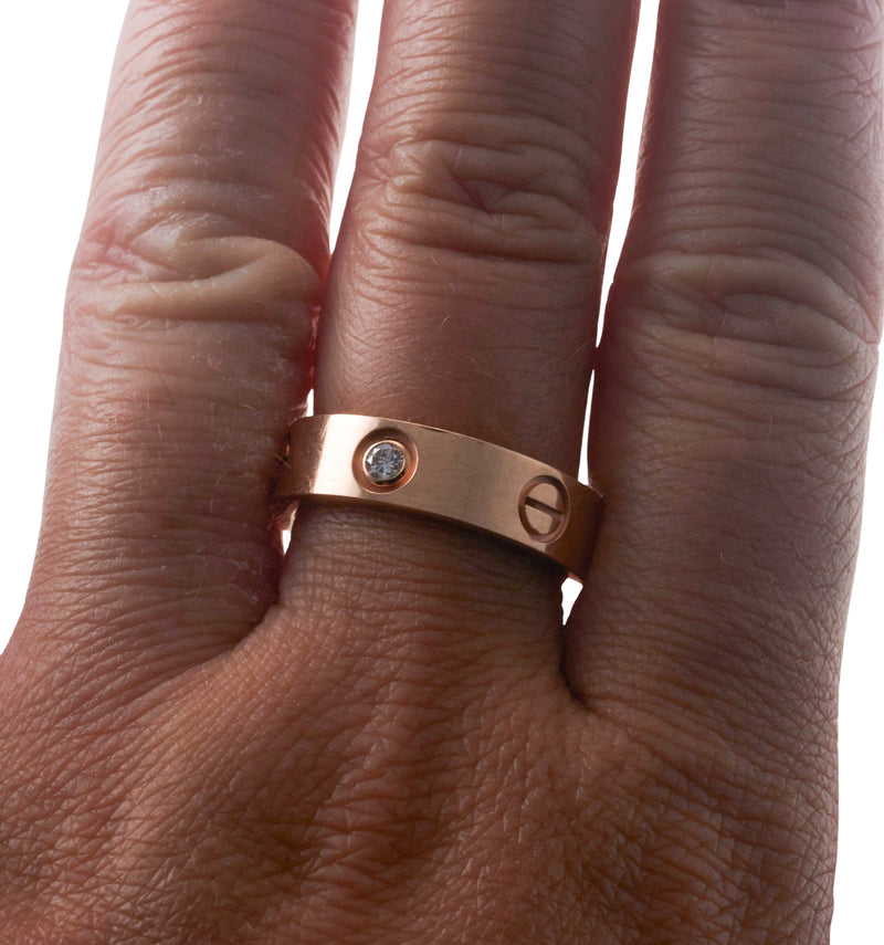 Love ring 3 diamonds cartier Outlet