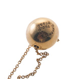 Tiffany & Co Etoile Diamond Gold Platinum Ball Pendant Necklace