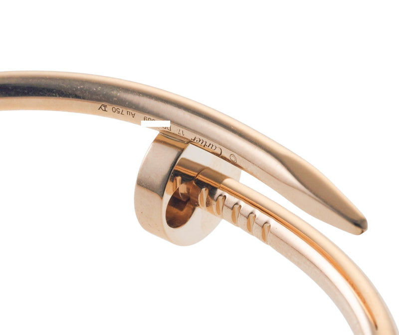 Cartier Juste Un Clou 18K Gold Nail Bracelet