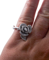 Christian Dior Rose Thorn Diamond Gold Ring