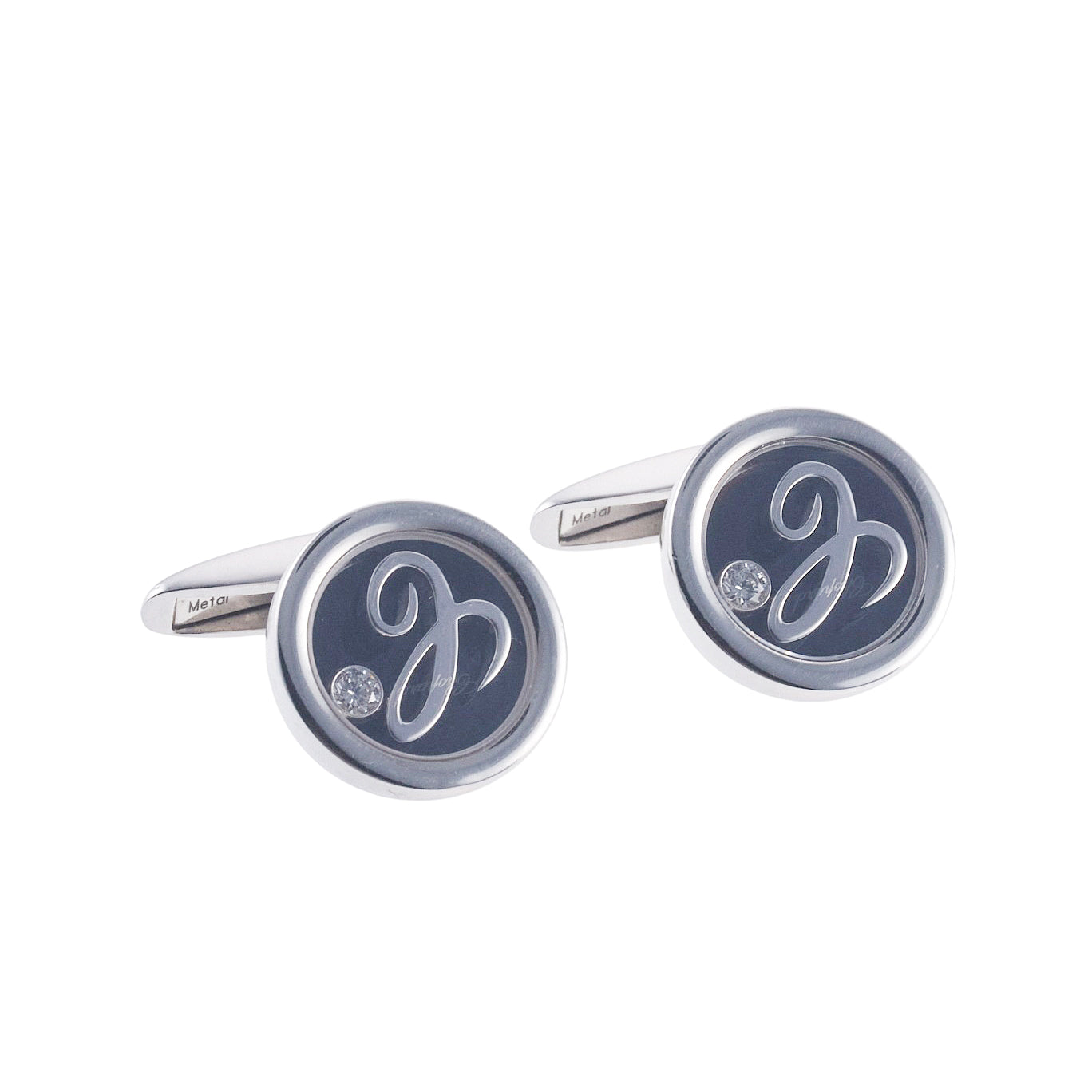 Chopard Happy Diamonds Gold Cufflinks