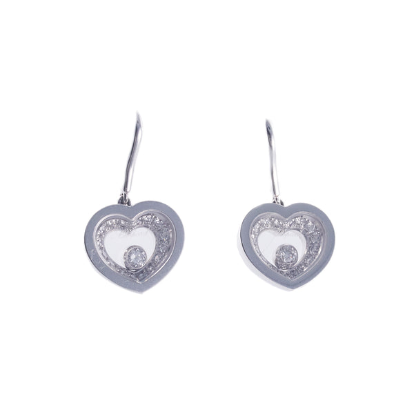 Chopard Happy Hearts Diamond Gold Earrings