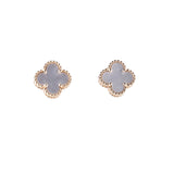 Van Cleef & Arpels Sweet Alhambra Mother of Pearl Gold Earrings