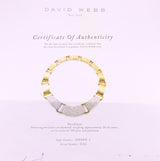 David Webb 24.36ctw Diamond Gold Platinum Necklace