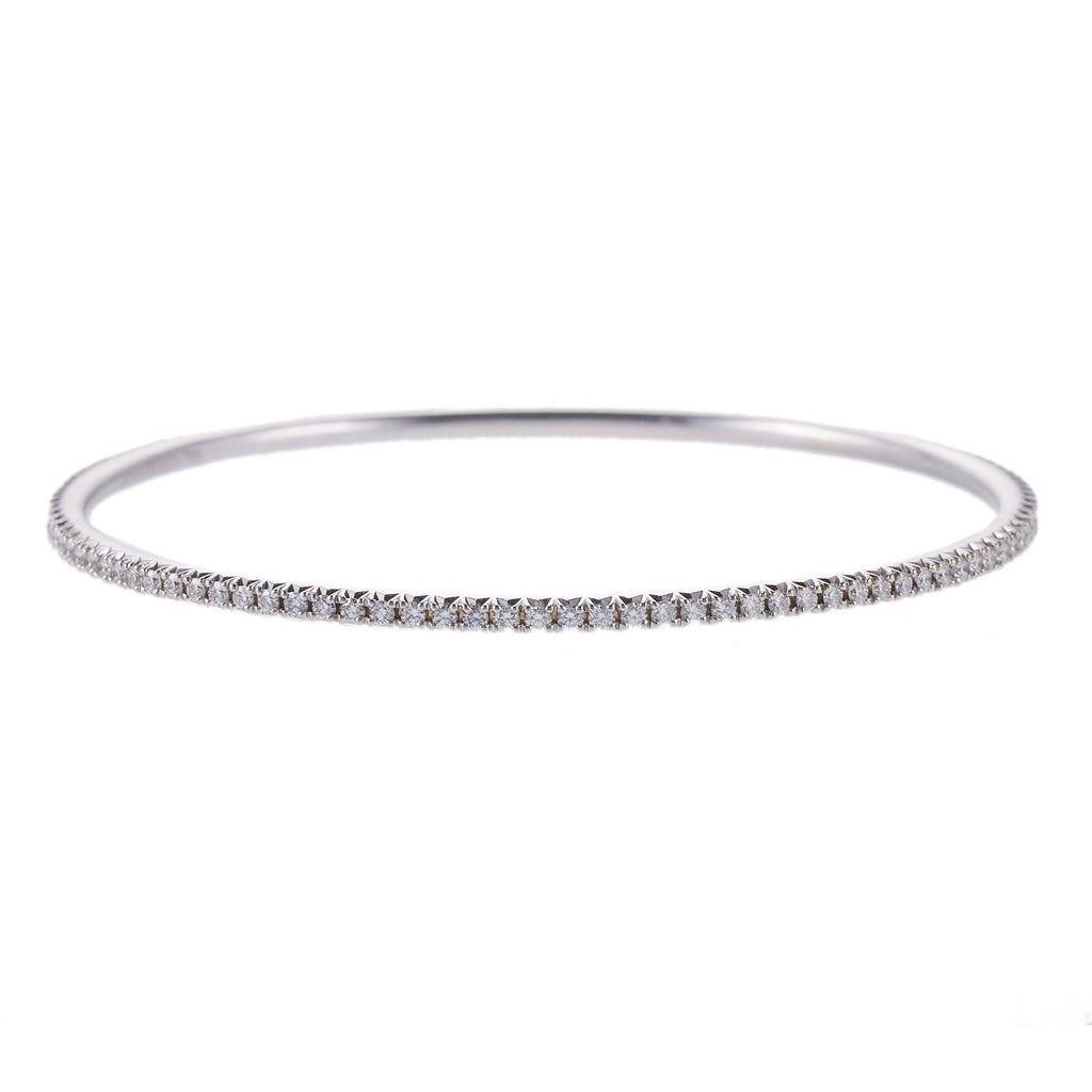 73537  Schlumberger Tiffany LYNN Gold Platinum Diamond Bracelet  Durland  Co