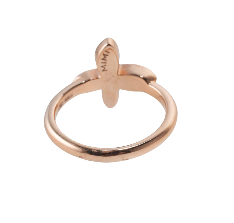 Mimi Milano Freevola Diamond Gold Butterfly Ring