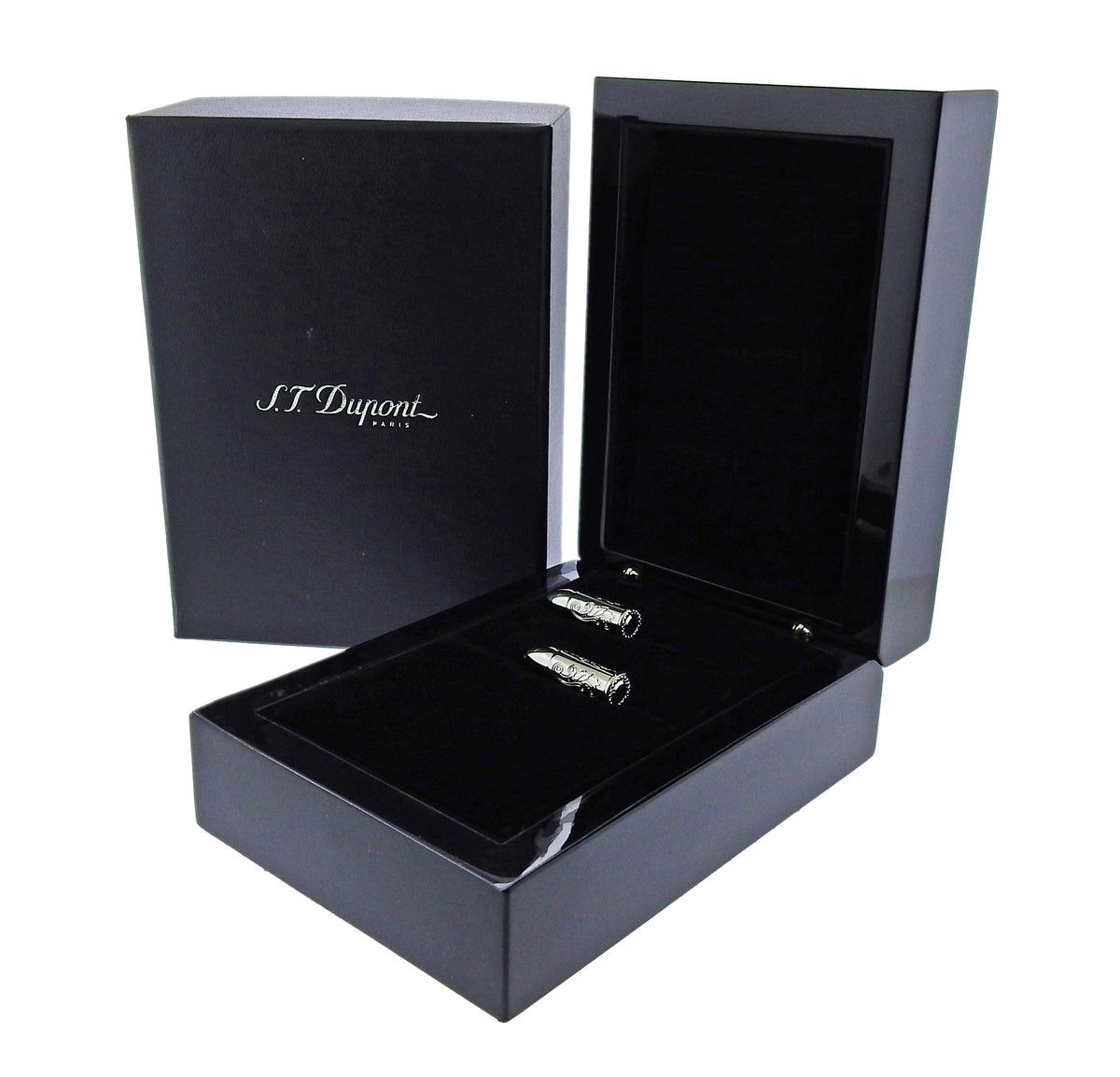 S.T. Dupont Wild West Palladium Bullet Limited Edition Cufflinks