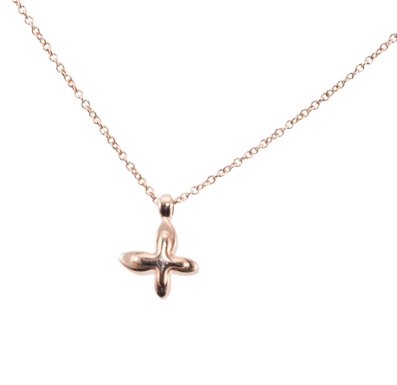 Mimi Milano Freevola Gold Butterfly Pendant Necklace