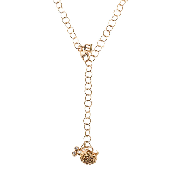 Temple St. Clair Gold Diamond Berry Pendant Necklace