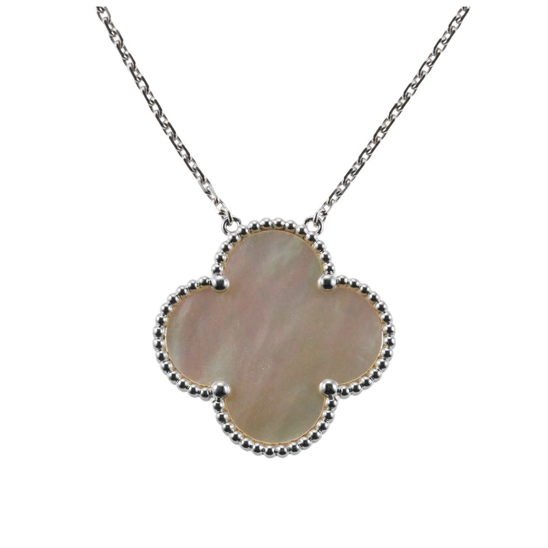 Van Cleef & Arpels Magic Alhambra Mother of Pearl Pendant Necklace