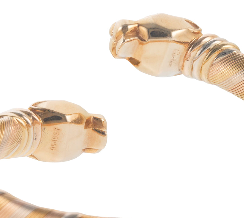 Cartier Panthere Cougar Gold Cuff Bracelet