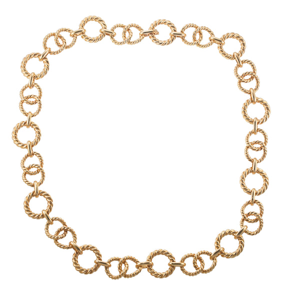 Tiffany & Co 1960s Gold Link Necklace