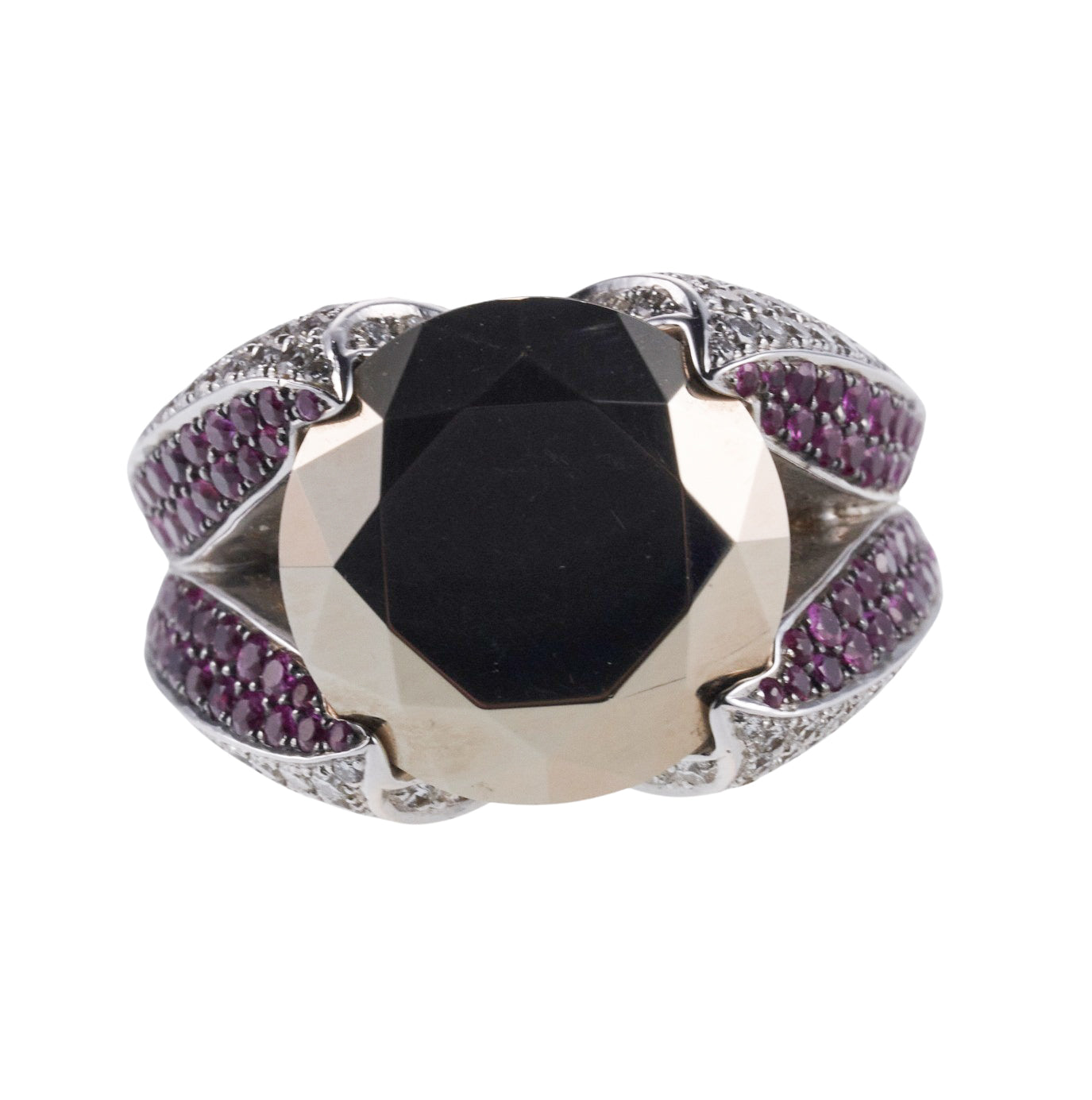 Chopard Diamond Ruby Gold Ring