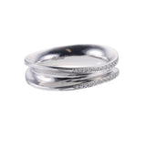 Chopard White Gold Diamond Band Ring