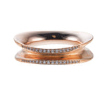 Chopard Rose Gold Diamond Band Ring