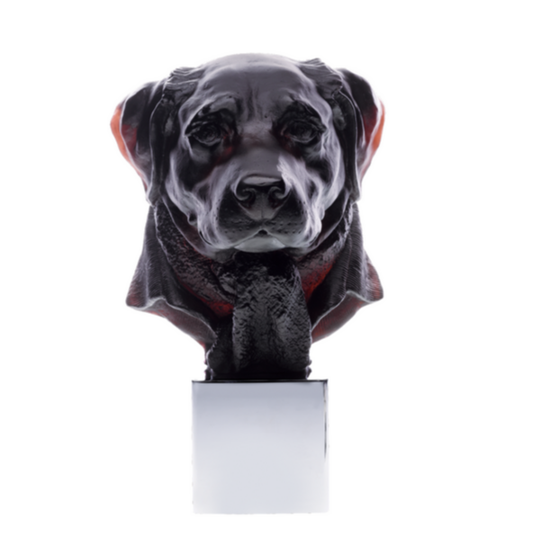 Brand New Daum Crystal Jean Francois Leroy Gaspard Labrador Ltd of 500 03679