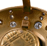 Alex Sepkus 18K Gold 15.00ct Green Tourmaline 1.40ct Diamond Earrings