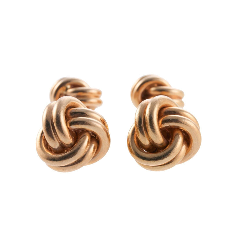 Tiffany & Co Knot Gold Cufflinks