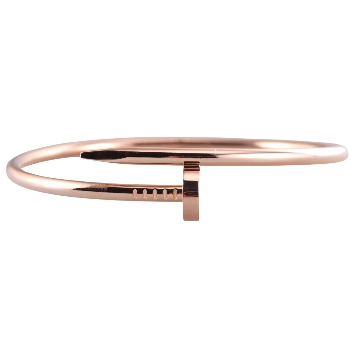 Cartier Juste Un Clou Rose Gold Nail Bracelet Size 19