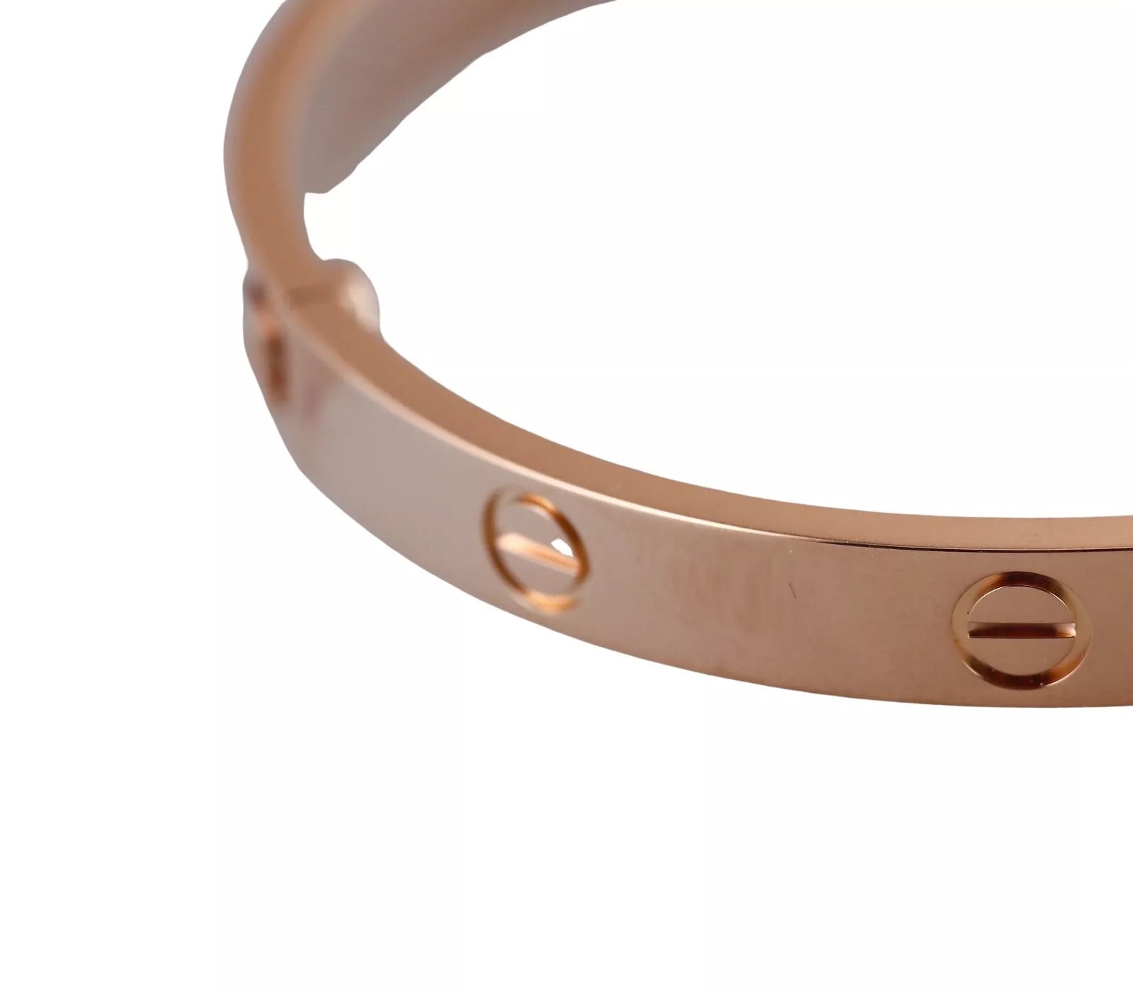 Cartier Love Rose Gold Bracelet Size 19