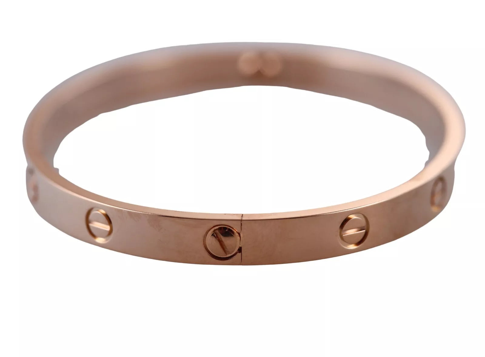 Cartier Love Rose Gold Bracelet Size 19