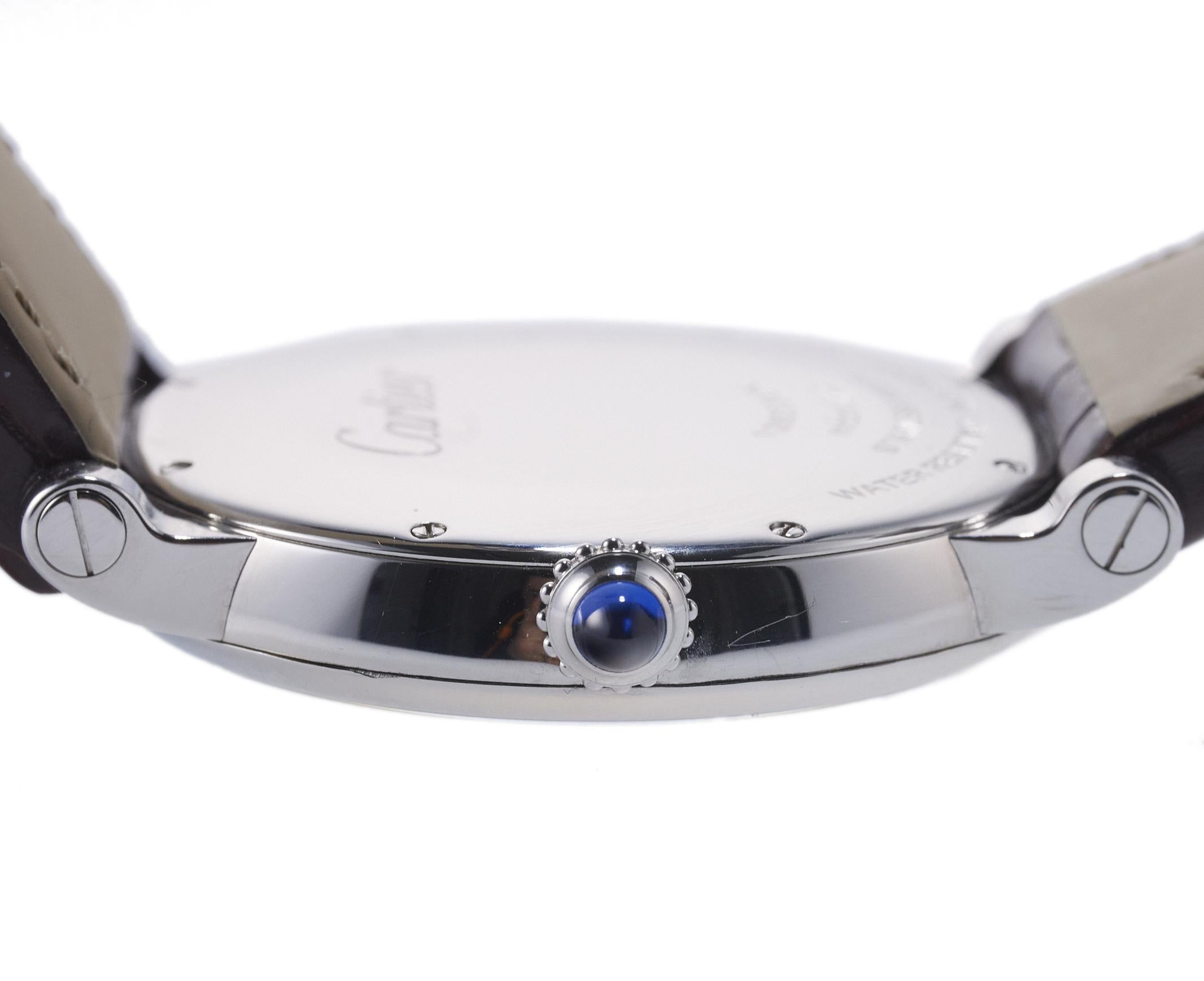 Cartier Rotonde Stainless Steel Manual Watch W1556369