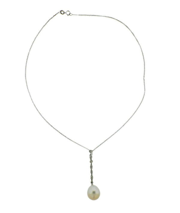 Assael South Sea Pearl Diamond Gold Pendant Necklace - Oak Gem