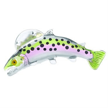 Deakin & Francis Sterling Silver Enamel Trout Lapel Pin - Oak Gem