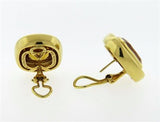 Tiffany & Co. Paloma Picasso Large Citrine 18K Gold Earrings - Oak Gem