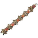 Buccellati Amber Gold Leaf Bracelet