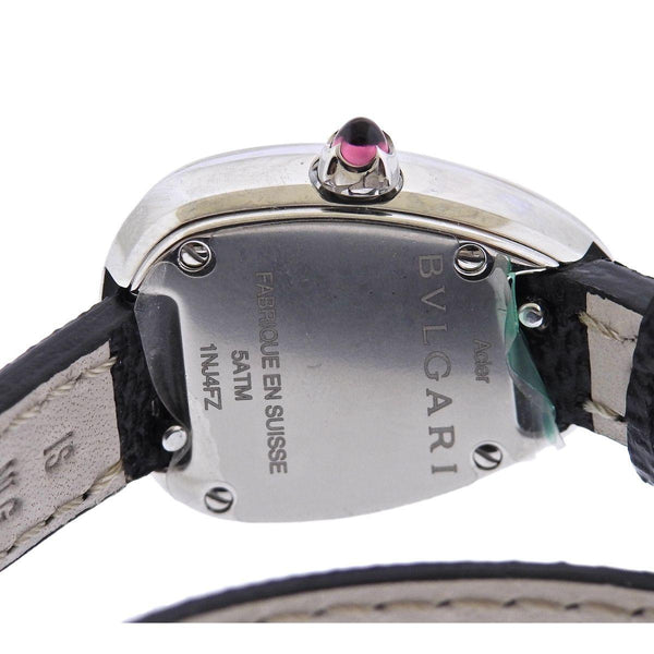 Bulgari Serpenti Steel Leather Wrap Bracelet Watch