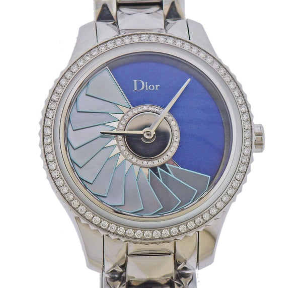 Dior Grand Bal Plisse Soleil MOP Diamond Watch CD153B10M002 - Oak Gem
