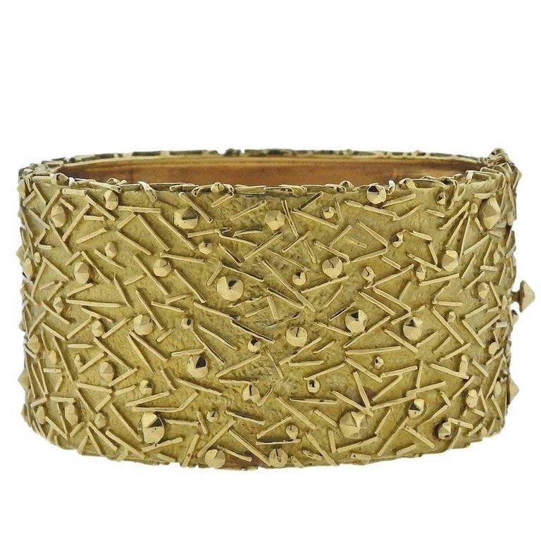 1970s Tiffany & Co. Gold Bangle Bracelet - Oak Gem
