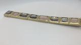 H. Stern Rose Quartz Diamond Lizard Gold Bracelet