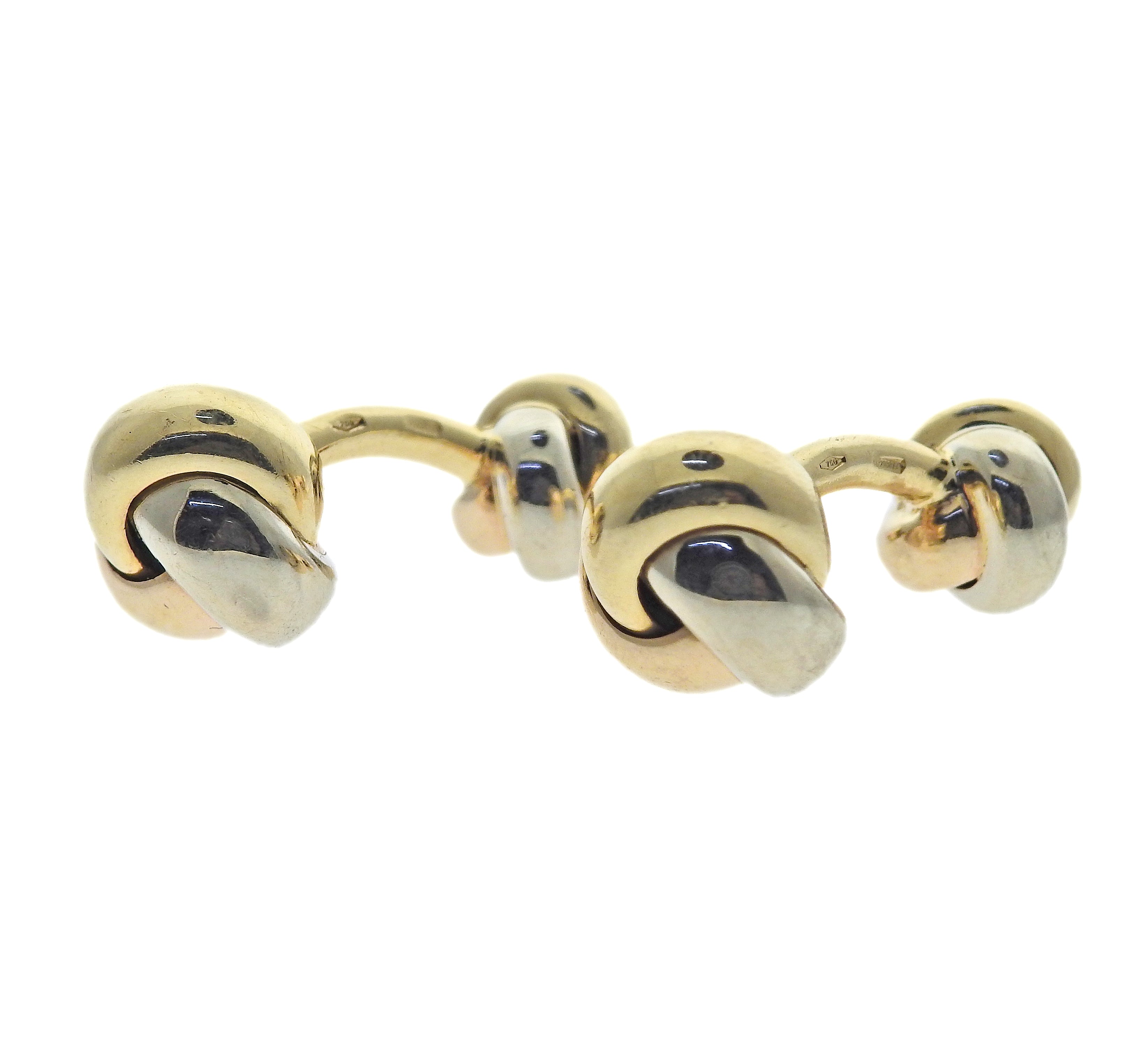 Cartier Trinity Gold Cufflinks