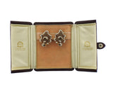 Buccellati Honeycomb Gold Diamond Earrings - Oak Gem