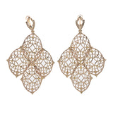 Loree Rodkin Gold Diamond Chandelier Earrings