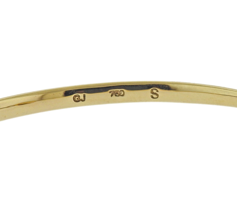 Georg Jensen Savannah 18k Gold Citrine Bracelet 1506