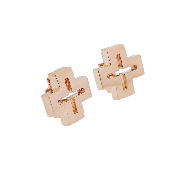 Roger Dubuis Rose Gold Earrings - Oak Gem