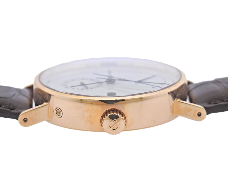 Georg Jensen Koppel 18k Gold Automatic GMT Men's Watch 3515423