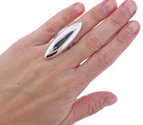 Georg Jensen Archive Sterling Silver Aura Ring A 29