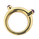 Tiffany & Co Schlumberger Ruby Gold Wrap Ring - Oak Gem