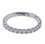 Georg Jensen 18k White Gold Aurora Diamond Ring 1553 D