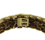 David Webb Diamond 18k Gold Classic Bracelet - Oak Gem