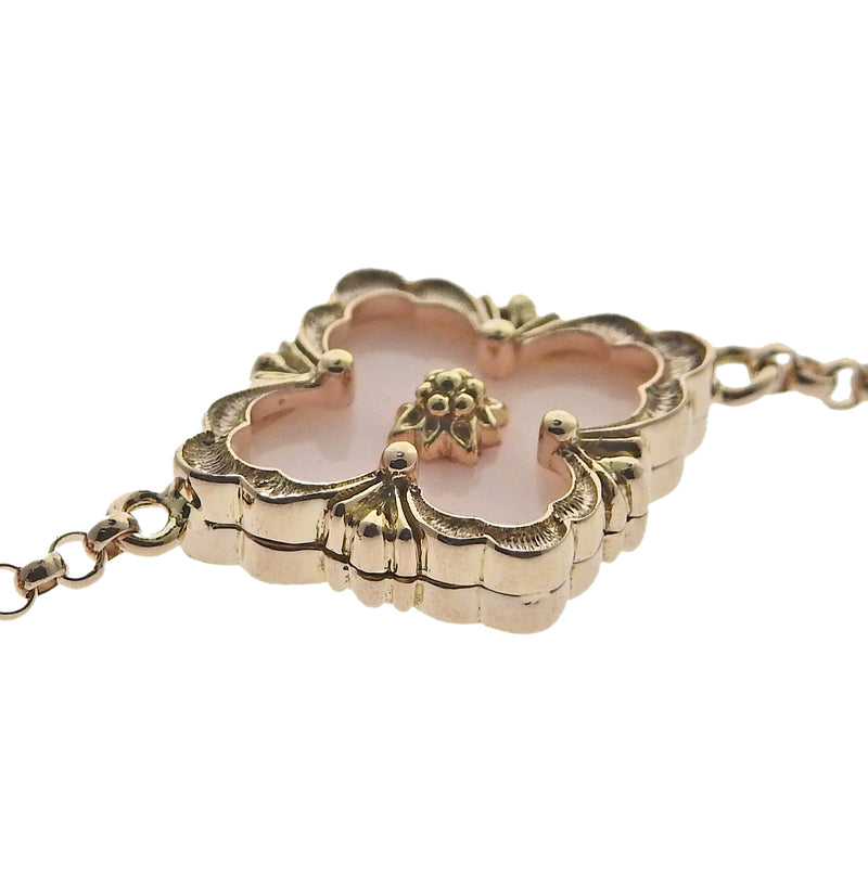 Buccellati Opera Pink Opal Gold Bracelet