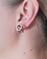 Bellarri The Cove Multi Gemstone Diamond Gold Earrings