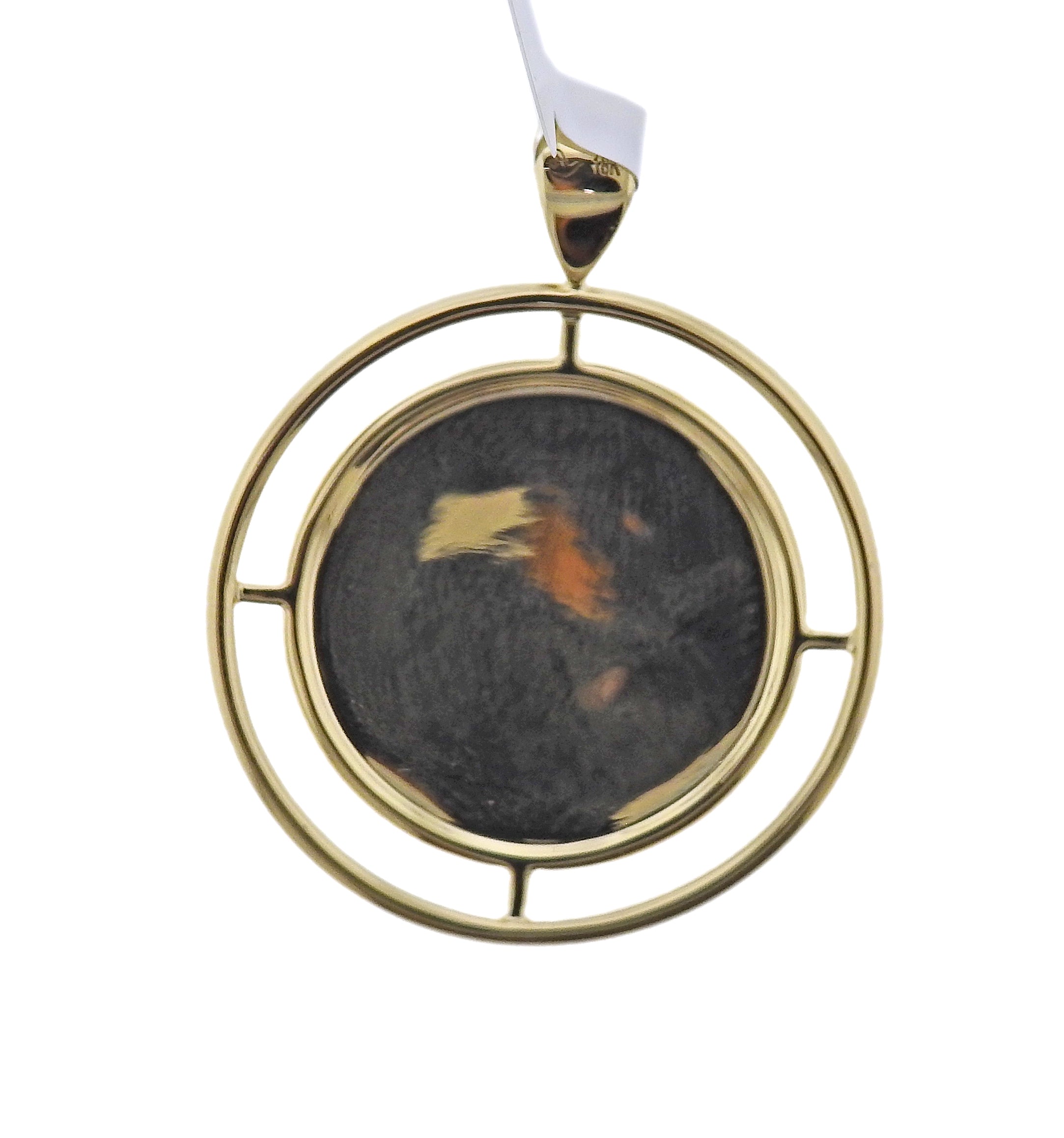 Doves Doron Paloma Gold Diamond Aries Zodiac Pendant
