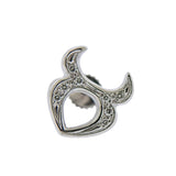 Gubelin Gold Diamond Taurus Zodiac Sign Single Earring - Oak Gem