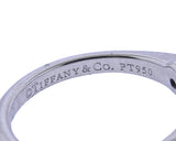 Tiffany & Co 0.42ct F SI1 Diamond Platinum Engagement Ring - Oak Gem