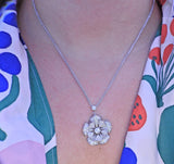 Bulgari Diva's Dream Diamond White Gold Pendant Necklace